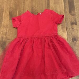 Carters red dress